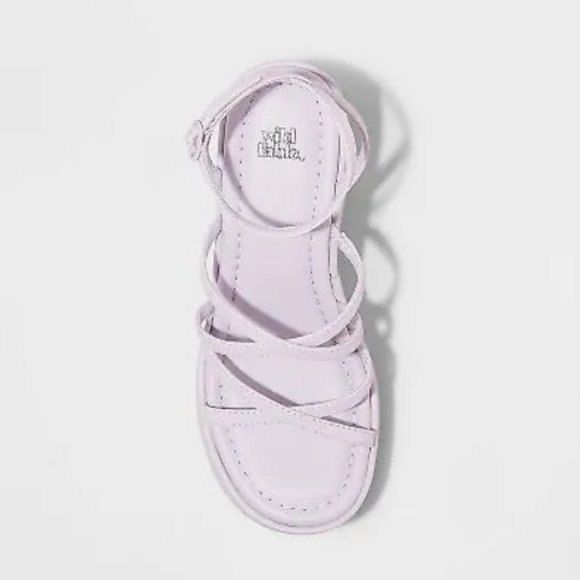 Women's Liza Platform Wedge Heels Lavender - Wild Fable™ - Picture 2 of 3